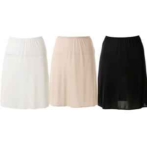 [와코루]실크터치 웨이브론 원단 데일리 속치마 WHS2100