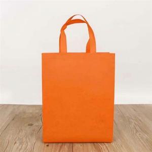 가방 비비드 부직포 오렌지 질긴 부직포쇼핑백