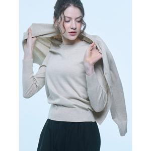[유닛]캐시미어 블렌디드 비키 풀오버 (ZFKKCN10BN-BEIGE)