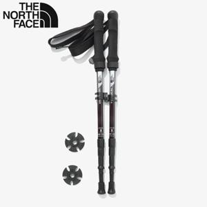 노스페이스 NA5SR00A 4단 초경량 포 스텝 등산 스틱 세트 KR