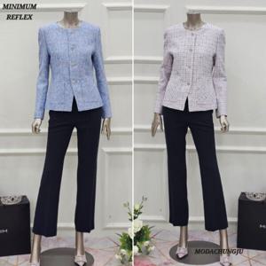 [미니멈]MD 노카라 트위드자켓 MD MXBAWJ3070 M_CJ