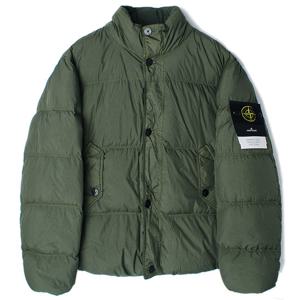 24FW 스톤 크링클랩스 패딩 카키그린 811540123 V0059
