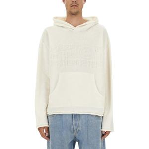 MM6메종마르지엘라 저지 로고 후드티셔츠 S52GP0150_S18286100J