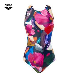 아레나 로사 A5SL1LS02 BLK (주머니백 증정) 여성일반 브라컵내장 U백 원피스 실내수영복