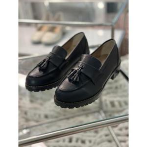 노튼 세이브존06 마니카 태슬 통굽 로퍼힐 5cm 2NTS