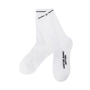 [마스터바니에디션] 여성 베이직 라인 중목 양말(421E7SC052)