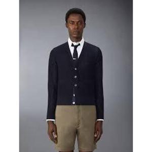 톰브라운 가디건 MKC546AY1045415 NAVY DOM