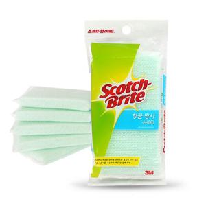 3M 스카치브라이트 망사수세미 5개입 NET-1 망사형수세미 거품수세미 망수세미 거품수세미 설겆이 설거지용