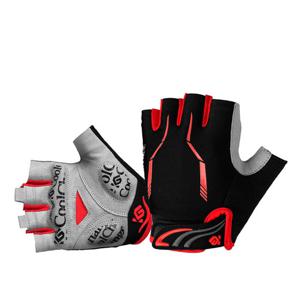 CoolChange Gloves 싸이클 라이딩전용 자전거 반장갑 RED
