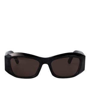 발렌시아가 오버사이즈 블랙 프레임 선글라스 BB0397SA 003 54