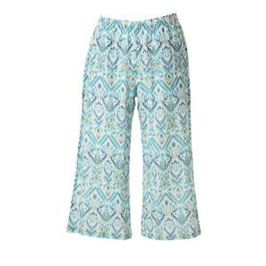 비너스  여성 COOL 주름지 에스닉 프린트 홈웨어 하의(VEP3928F)