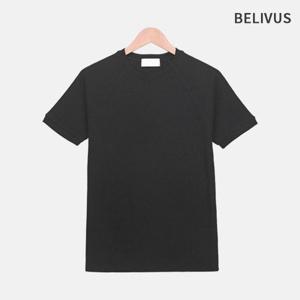 빌리버스 남자 골지 여름 라운드 반팔티 BVC010