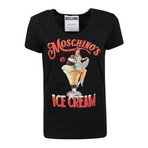 모스키노 반팔 티셔츠 070905411555 Black