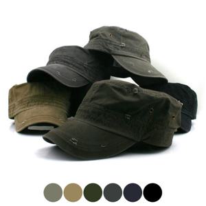 [디꾸보]빈티지 밀리터리 워싱 패션 군모 H-ET811NE