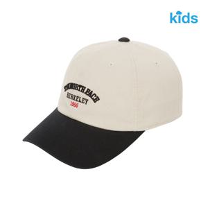 노스페이스키즈 라운드 로고 볼 캡-NE3CR05S