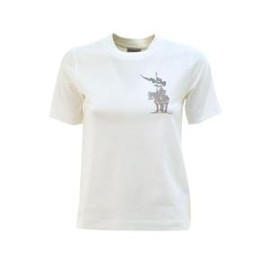 버버리 반팔 티셔츠 8104902 CHALK DOM