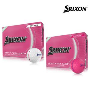 던롭 스릭슨 소프트필 레이디9 2피스 골프공 12구