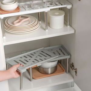 길이조절 주방 싱크대 하부장 그릇 선반 정리 정리대 씽크정리선반 접시정리 주방싱크대선반 접시정리대 싱