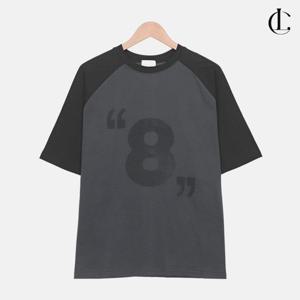 엘케이트 여성 여름 반팔 루즈핏 티셔츠 나그랑 반팔티 LRAT017