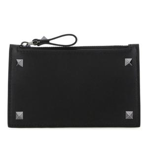 발렌티노 락스터드 지퍼 클로저 카드 지갑 4Y2P0540VH3 0NO