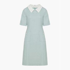 [린(의류)]푸오니 카라 원피스(LGOPPE9500)