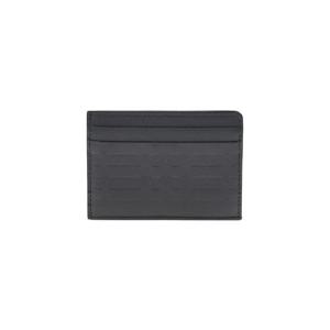 버버리 엠보스드 체크 레더 카드 케이스 다크 애쉬 그레이 8058350