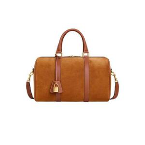 셀린느 보스턴 스웨이드 카프스킨 토바코 119573GGW-18TB