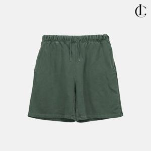 엘케이트 여성 피그먼트 팬츠 트레이닝 바지 무지 베이직 숏 밴딩 반바지 L45P007