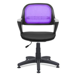 체어포커스 알라딘 회전의자 AL-350 고정발 블랙바디 투톤 인조가죽 컴퓨터 책상 학생 공부 사무 회의