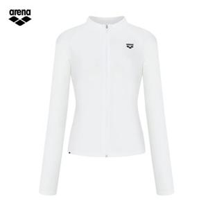 아레나 365 A5BL1QR42 OWT (주머니백 증정)  여성비치 레귤러핏 집업 래쉬가드 수영복