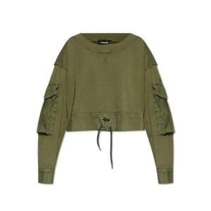 Dsquared2 보트넥 디스트레스드 카고 스웨트셔츠 S75GU0585S25030 695W TP934682635