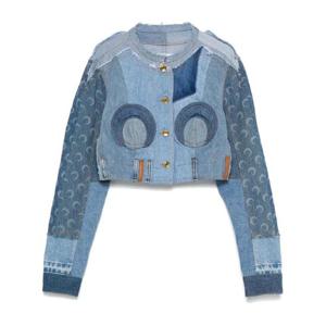 25 FW 마린세르 데님 크롭 재킷 WJA054AUDEN0011 TP437435181