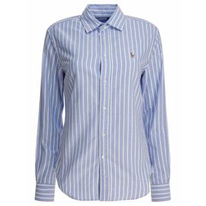 [POLO RALPH LAUREN] 라프리마 여성 슬림핏 스트라이프 옥스포드 셔츠 211891377004 1153 HARBOR ISALND BLUE/WHITE Blue /3