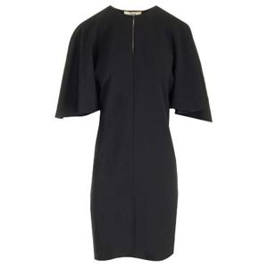 끌로에 케이프 슬리브 미니 드레스 CH24ARO20033 001 TP934678935