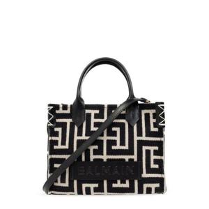 Balmain B 아미 모노그램 자카드 스몰 토트 백 DN1FE818TJDC GFE TP941274310