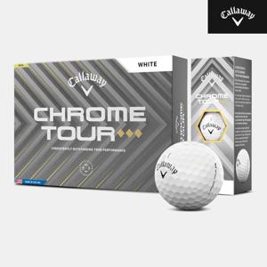 2025 캘러웨이 크롬투어 트리플 다이아몬드 골프볼[남여공용][화이트][4피스 12알]