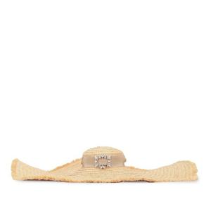 로저비비에 엑스트라 라피아 와이드 브림 햇 RQWH0350100GQ0 C6