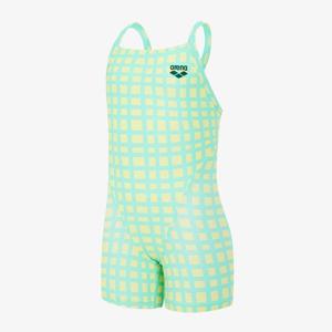 아레나  리틀체크 아동 3부 반신 수퍼플라이백(A5BG1GL02JAD)