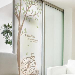 아트박스/꾸밈 ps273-새와나무_유리문시트지