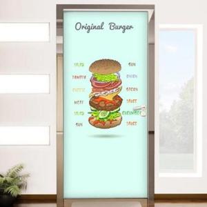 아트박스/꾸밈 pb486-버거의재료_현관문시트지