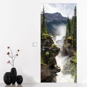 아트박스/꾸밈 ga502-멋진폭포전경_현관문시트지