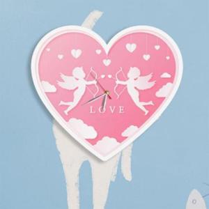아트박스/꾸밈 nz195-인테리어벽시계_사랑의큐피트