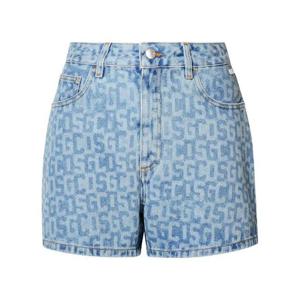 GCDS 로고 패치 데님 쇼츠 A1CW3100DA2000 75 TP934870038