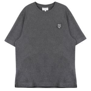 라프리마 메종키츠네 볼드 폭스 헤드 패치 오버사이즈 티셔츠 셔츠 폭스헤드 LM00107KJ0119 H170