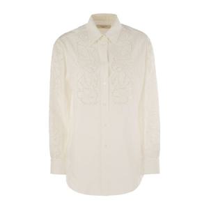 위켄드막스마라 자수 소프트 포플린 셔츠 2525196011600 004