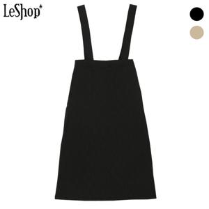 [르샵]경량 퀼팅 멜빵 원피스 (BO9OP003A)