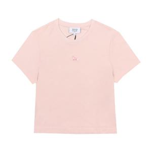 메종키츠네 MW00105KJ0008 0140 베이비 폭스 패치 크롭 여성 반팔티