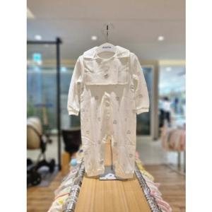 [압소바] [임신 출산선물] 델루카 텐셀 우주복 (턱받이포함) (A2510606)