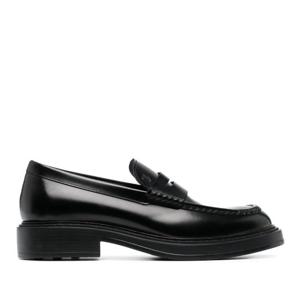 토즈 블랙 폴리시드 피니시 로퍼 XXM61K0AI40LYG B999