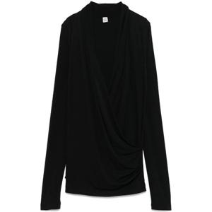 토템 드레이프 프론트 롱 슬리브 저지 탑 252 WRT0443 FB0162 0